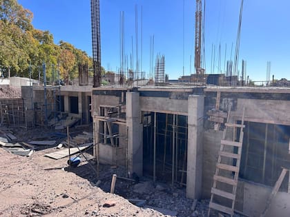 La obra estuvo parada por falta de fondos