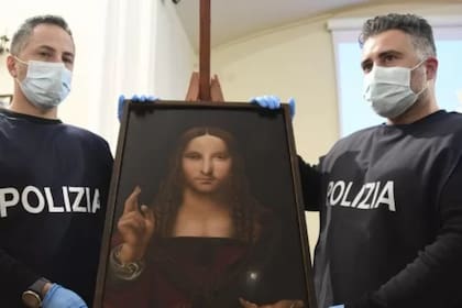 La obra fue encontrada en el departamento de un comerciante de 36 años de Nápoles, quien alegó haberlo comprado en un mercado de pulgas