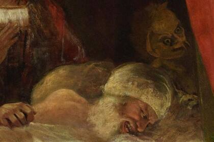 La obra fue pintada en 1789 por el británico Joshua Reynolds