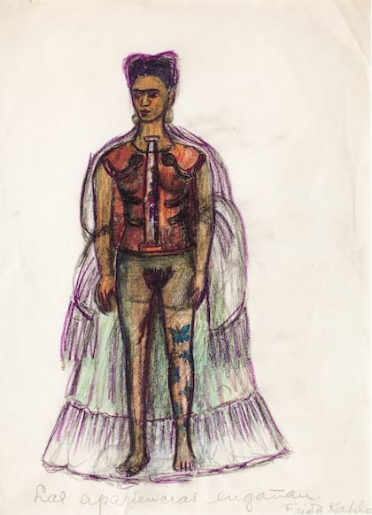 La obra "Las apariencias engañan" (1934), de Frida Kahlo, inspiró el nombre original de la muestra itinerante
