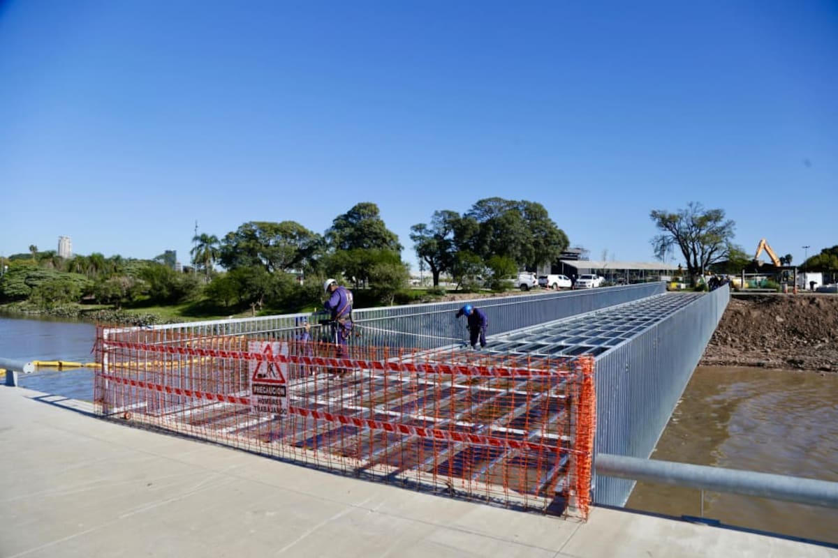 La obra mejorará la conectividad en la zona (Foto: GCBA)