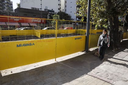 La obra paralizada en Honorio Pueyrredón divide la opinión de los vecinos de Caballito