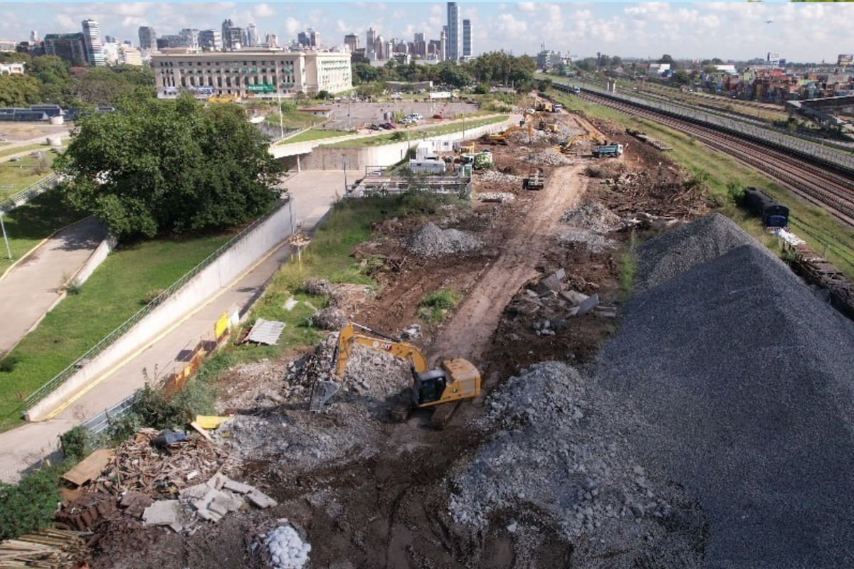 La obra pone en valor una zona que está en desuso (Foto: GCBA)