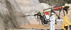 Así avanza la megaobra de un túnel en la ruta nacional 75 en La Rioja
