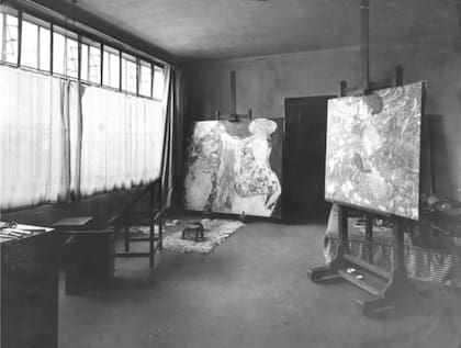 La obra subastada hoy aun estaba en un caballete en el estudio de Klimt cuando murió de forma inesperada, en 1918, a los 55 años