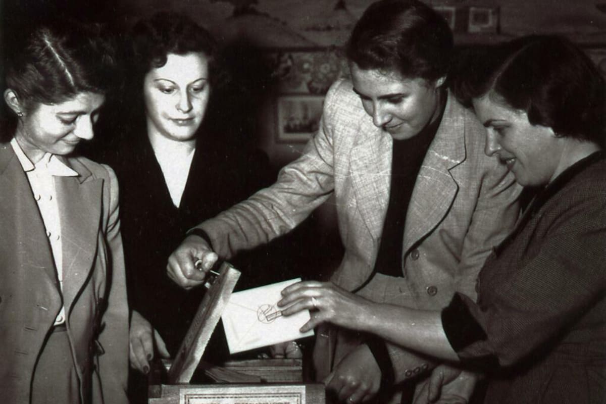 La obtención del voto femenino