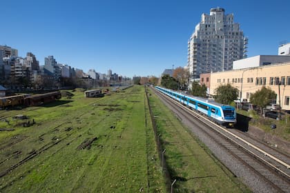 Las tierras linderas a las vías del tren en la zona de Caballito pasaron a la órbita de Nación