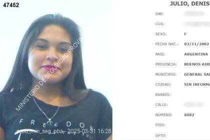 La oficial Denise Marlen Julio, de 22 años