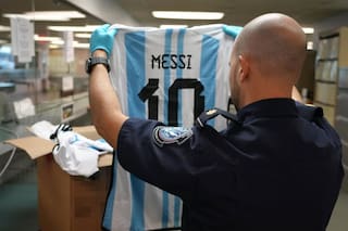 Agentes de la CBP retuvieron camisetas de Messi en un control en la frontera