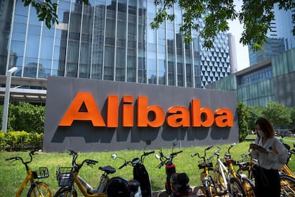 La oficina de Alibaba en Pekín