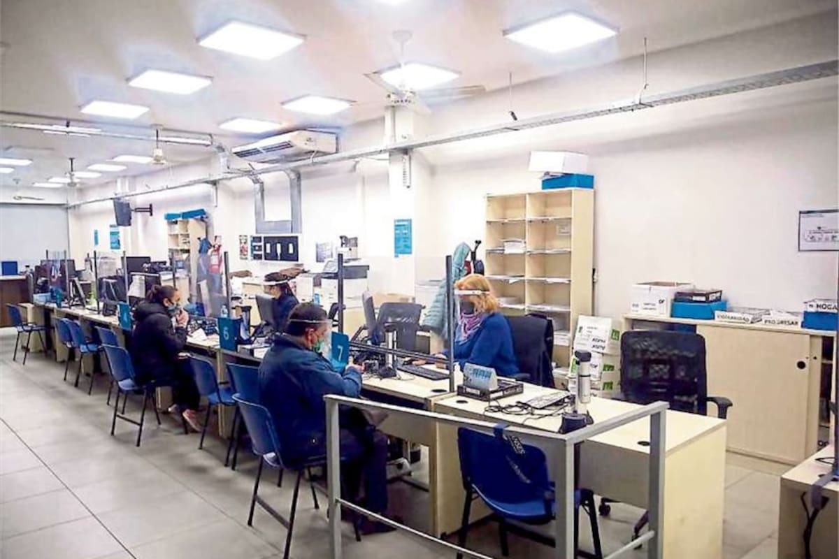 La oficina de la Anses en San Rafael, Mendoza, es una de las que abrió en el interior del país