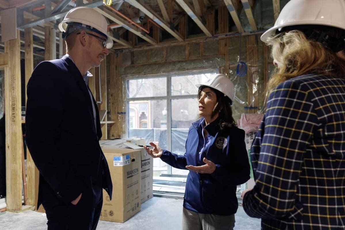 La oficina de la gobernadora Kathy Hochul anunció el inicio del proyecto Westchester Crossing en Nueva York / Instagram @govkathyhochul