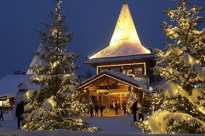 La oficina de Papá Noel es, por supuesto, uno de los mayores atractivos de Santa Claus Village