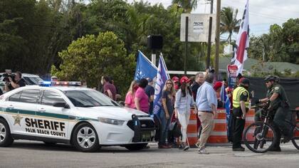 La Oficina del Sheriff del condado de Palm Beach lleva años colaborando con el Servicio Secreto para la protección de Trump y su familia