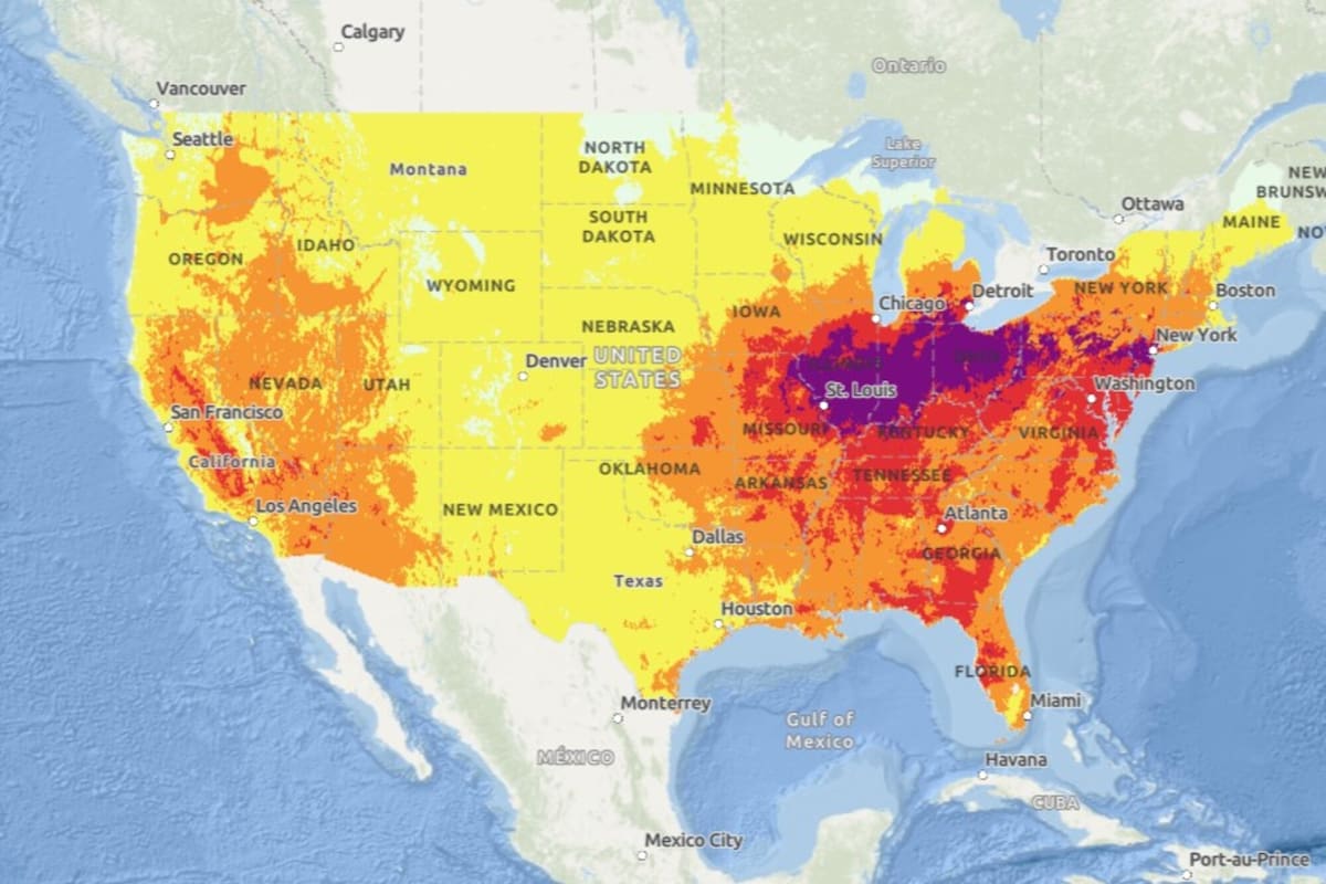 La ola de calor en el noreste de Estados Unidos tocará sus puntos máximos a lo largo de esta semana