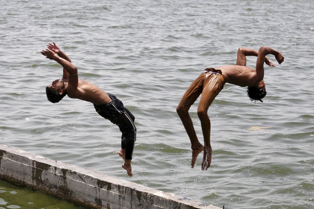 La ola de calor no le da tregua en la India, las temperaturas llegaron a los 48 grados