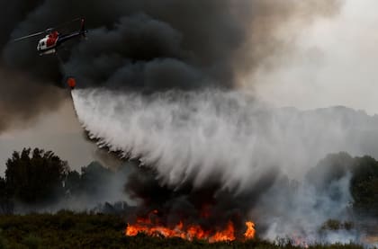 La ola de incendios en Europa azota España