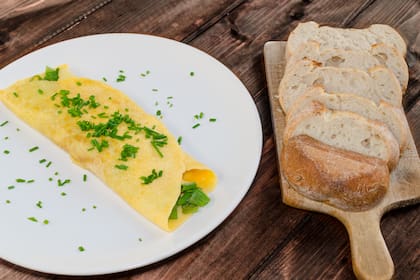 La omelette básica