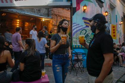 La OMS puso a la Argentina como el país 72 del mundo en consumo de cerveza (Rodrigo Nespolo/La Nacion)