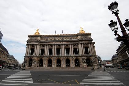 La Ópera Garnier, otro clásico parisino despojado de turistas