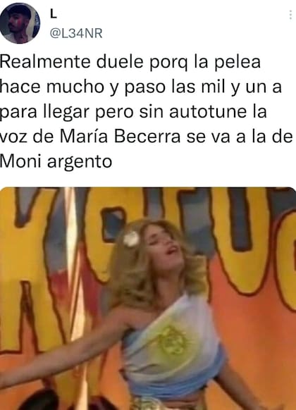 La opinión de una de las fanáticas de María Becerra sobre su show