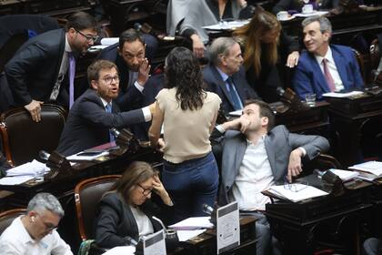 La oposición conversa en plena sesión para destrabar el tema $LIBRA