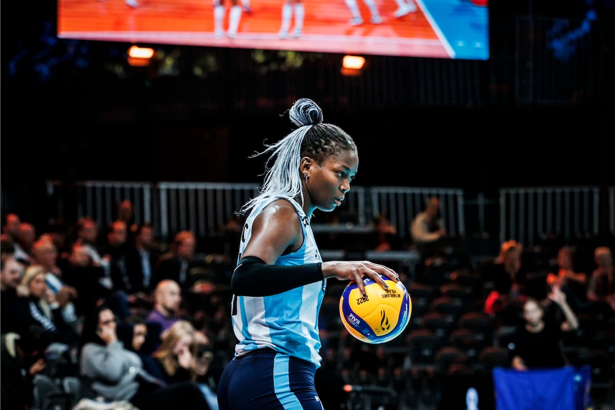 La opuesta Erika Mercado es una de las principales figuras del plantel comandado por Hernán Ferraro