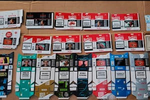 Desbarataron la mayor fábrica de cigarrillos truchos: producían 700 millones por año
