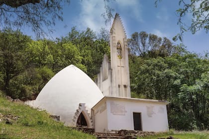 La original Capilla Buffo, en Unquillo.