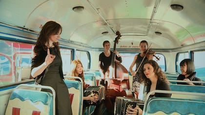 La Orquesta Sciammarella Tango, que dirige la académica Denise Sciammarella