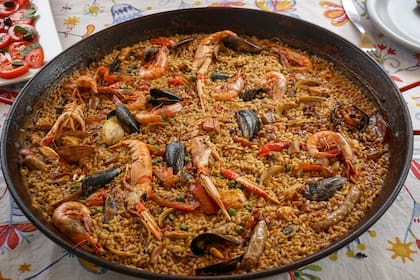 La paella se originó en la Comunidad Valenciana de España