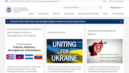 La página del Uscis registrará fallas