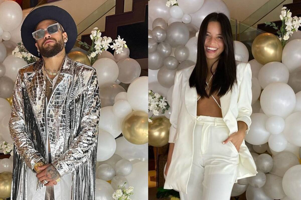 La palabra de Emilia Mernes tras los rumores de una relación con Neymar Jr. Imagen: @emiliamernes @neymarjr