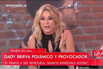 La panelista de LAM se refirió a la "poca coherencia" del conductor que habla de Venezuela desde un lugar costosísimo en el barrio más caro de Buenos Aires