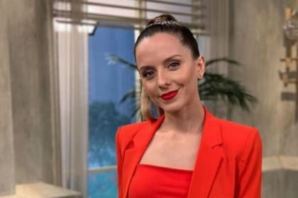 La panelista de Pampita Online habló con LA NACION sobre el momento que vivió con el cantante