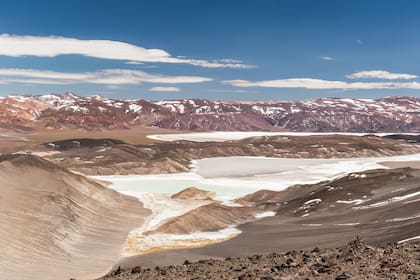 La panorámica del Balcón del Pissis, a 4.520 metros sobre el nivel del mar.