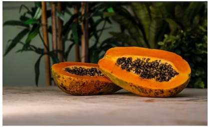 La papaya posee propiedades especiales para la piel.