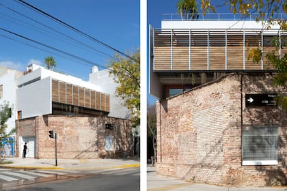 Casa Roseti: Obra de la arquitecta Griselda Balian y Estudio Damero, que con gran manejo del espacio armaron una casa amplia sobre un lote de esquina conservando la huella del kiosco del barrio.