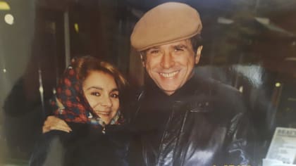 La pareja a principios de los 90.
