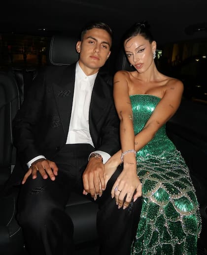 La pareja brilló en el Festival de Cannes (Foto: Instagram @orianasabatini)