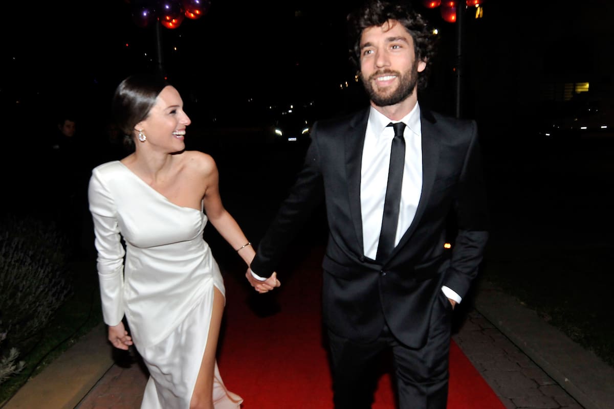 La pareja brilló en la cena a beneficio