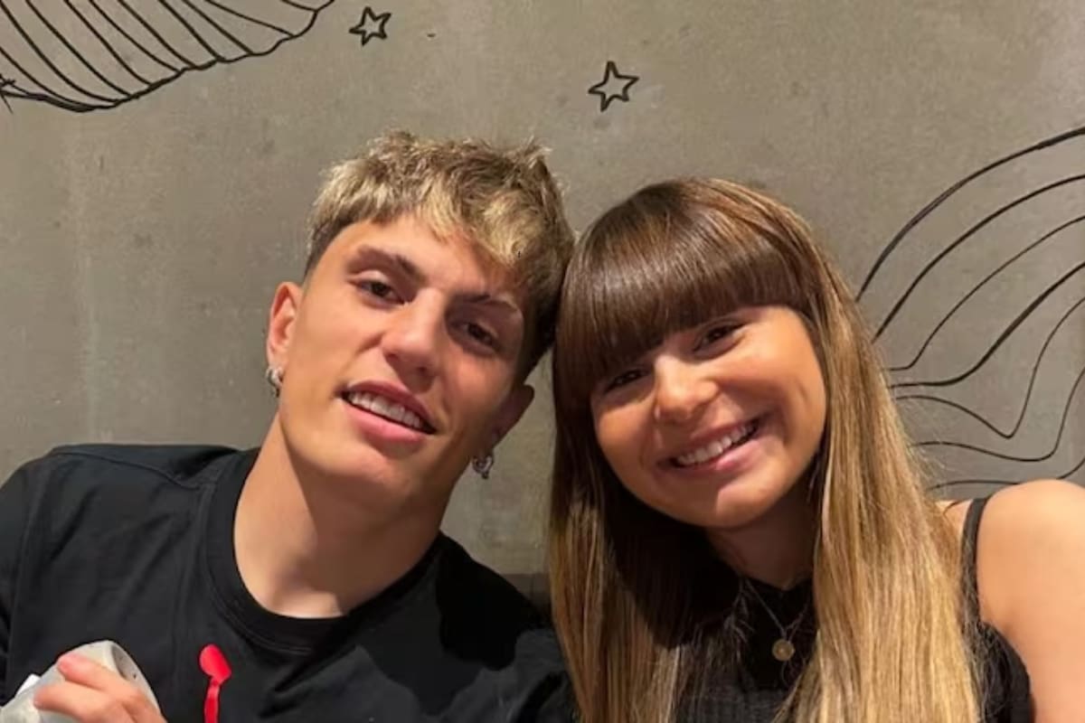 La pareja de Alejandro Garnacho se animó a un nuevo look