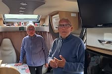 Maribel y Vicente, nómadas: “Es mucho más económico vivir en una casa rodante que en un departamento”