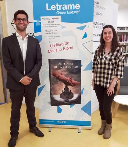 La pareja de Mariano fue una pieza fundamental para que él pueda trabajar en su libro: "Al fondo de la eternidad".