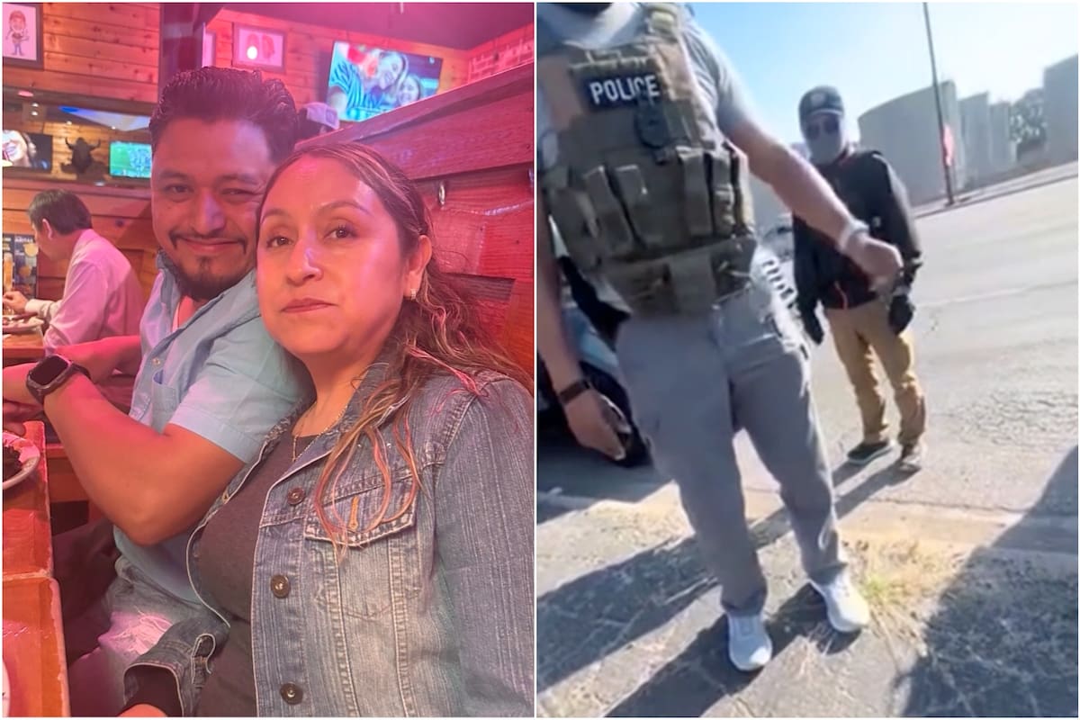 La pareja de migrantes indocumentados mexicanos, Constantina Ramírez y Moisés Enciso, fue detenida por agentes del ICE durante una parada de tránsito y enfrenta la posibilidad de ser deportada de Estados Unidos