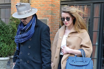 La pareja, de paseo por Nueva York
