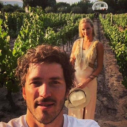 La pareja de Virginia Da Cunha y Alejandro Malgor están enamorados de la provincia de Mendoza