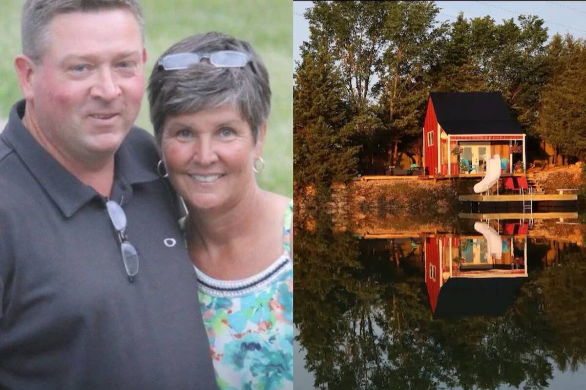 La pareja decidió hacer caso omiso de las críticas y construir su pequeño pueblo en el lugar menos pensado