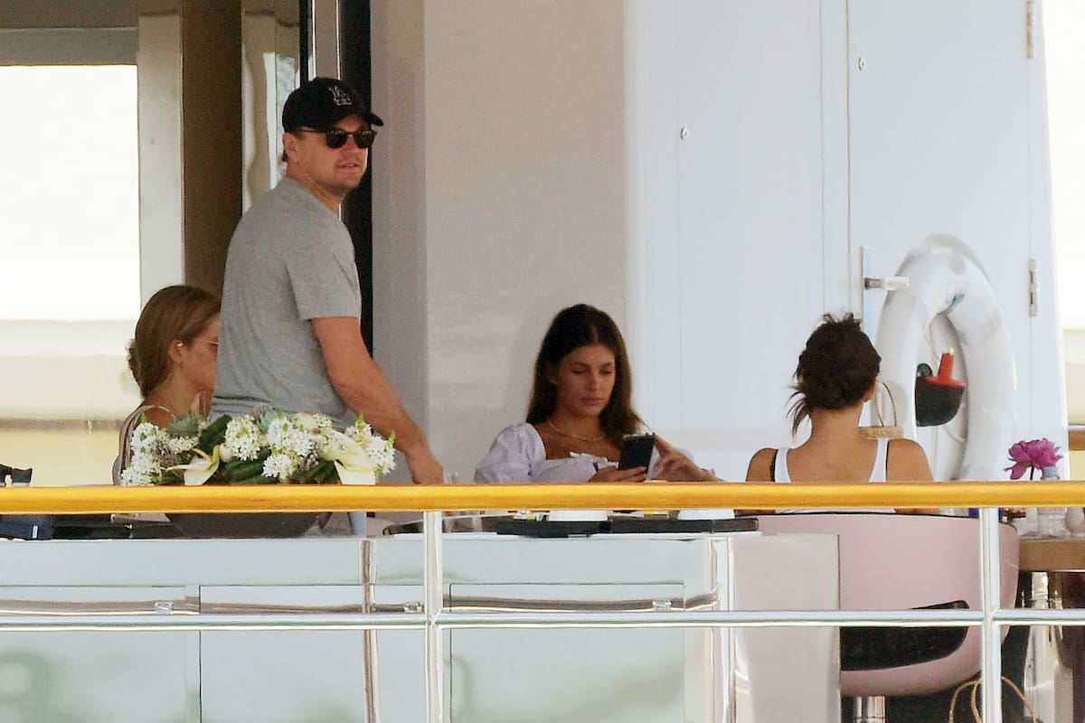 La pareja disfruta de unos días de relax en Saint-Tropez