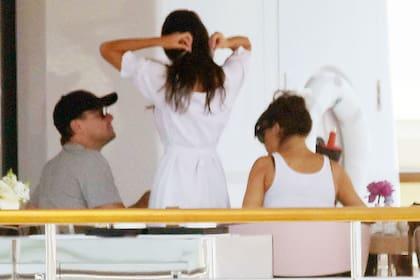 La pareja disfruta de unos días de relax en Saint-Tropez